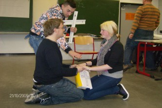 Romeo und Julia werden getraut